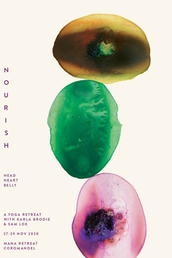 Flyer for Nourish Event 