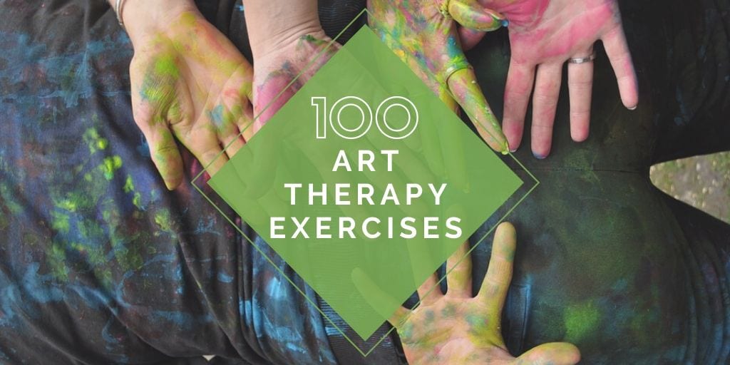 100 art therapy exercises