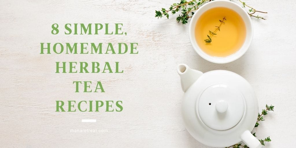 Homemade, herbal tea, loose leaf, simple