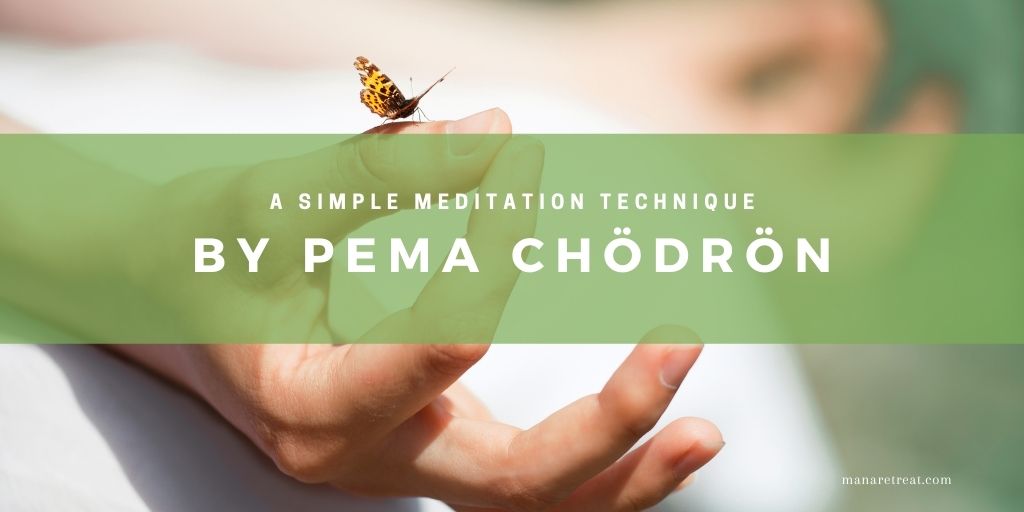 simple meditation, practice, peace, pema chodron
