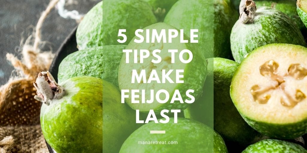 feijoas, tips, cooking, preserving
