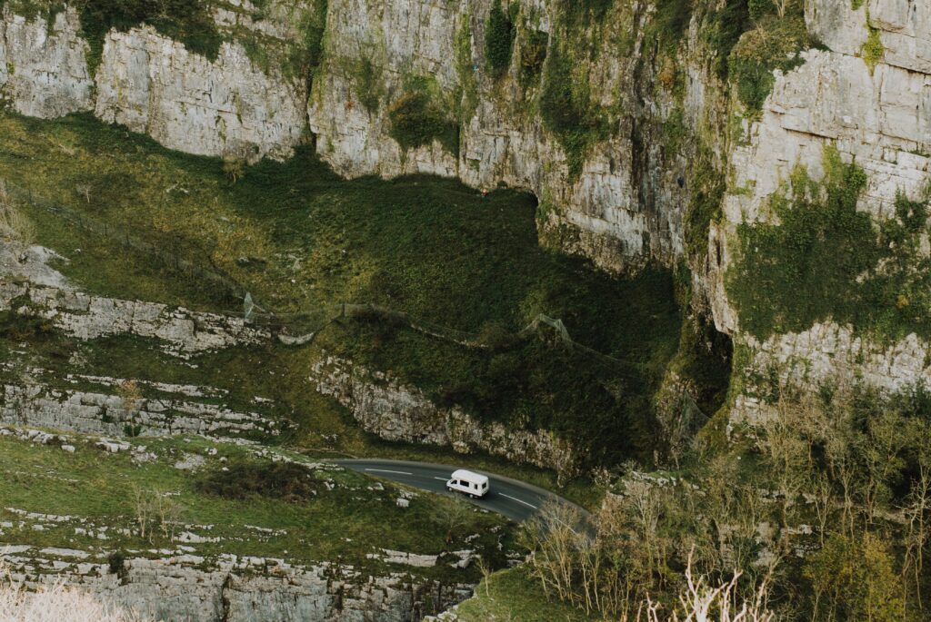 I MADE SURE I ABSORBED THE SCENERY OF CHEDDAR GORGE. IMAGE: HANNAH WOLLEY
