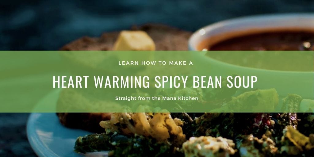 learn how to make a heart warming spicy bean soup