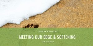 meeting our edge and softening